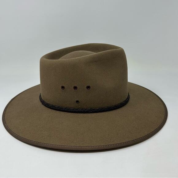 Akubra Australia Cattleman Hat SZ 54 cm Small Pure Fur Felt Western Southwestern - Picture 3 of 15